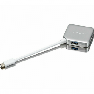 HUB Przejścówka USB-C na 4...