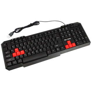 Klawiatura komputerowa z przewodem 1,5m USB