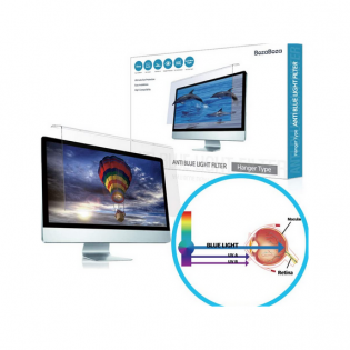 Filtr Ochronny przed Niebieskim Światłem na Ekran Monitora 24''