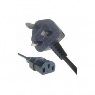 Kabel Zasilający wtyk UK IECC13 BS1363 2m Pro elec