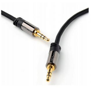 Kabel Jack 2 x 3,5 mm Pozłacane wtyki