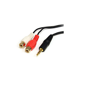 Kabel Audio 3,5mm jack na 2...