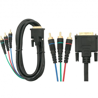 Kabel DVI do 3XRCA 3m