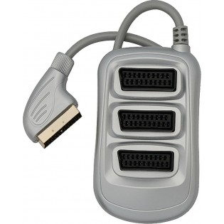 HUB ROZGAŁĘZIACZ EURO SCART WTYK na 3x EURO SCART GNIAZDO