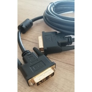 Kabel DVI-D 18+1 pin SINGLE...
