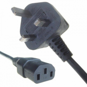 Kabel zasilający wtyk UK...